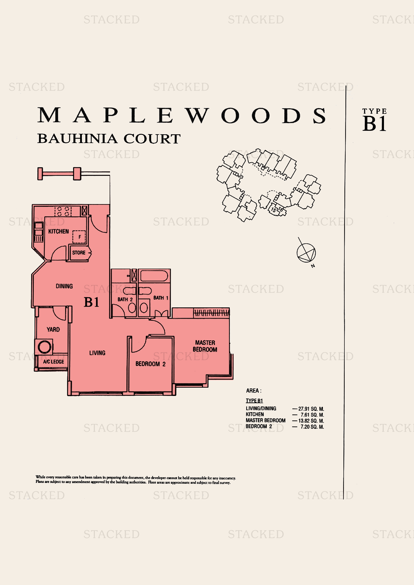 Stacked homes Maple Woods Singapore Condo Floor Plans, Images And